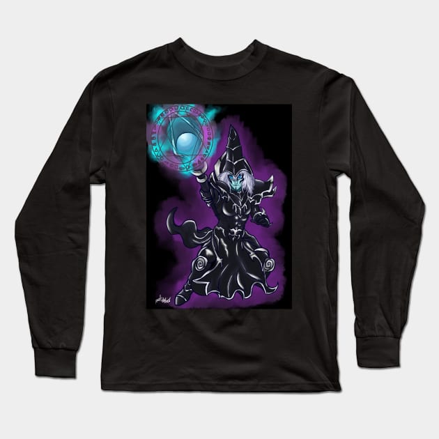 Dark Wizard Long Sleeve T-Shirt by KloudKat